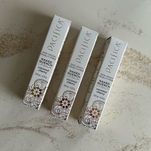 Pacifica Naked Quench Lip Balm Coconut Cherry 
Bundle of 3